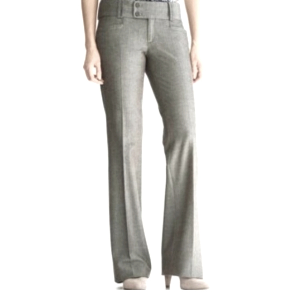 Banana Republic Stripe Stretch Sloan Fit Boot cut Pants Size 10